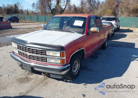 1991 Chevrolet Gmt-400 C2500 from USA, damaged, VIN 2GCFC29K7M1197535